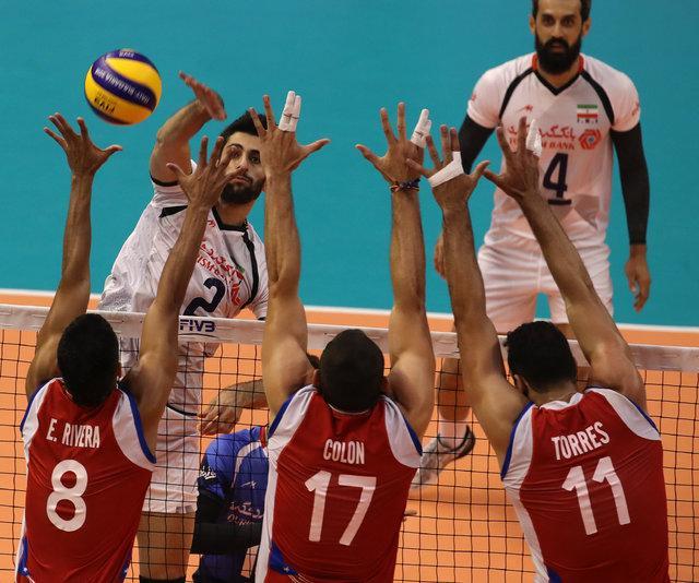 شروع مقتدرانه والیبال ایران در قهرمانی دنیا با شکست پورتوریکو