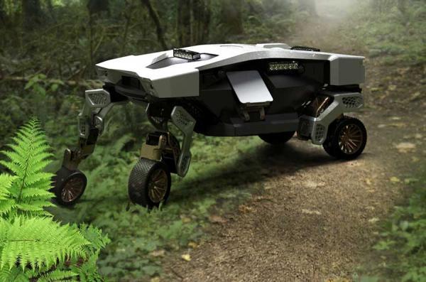 خودرو روباتیک هیوندای تایگر طرحی مفهومی که رونمایی شد
