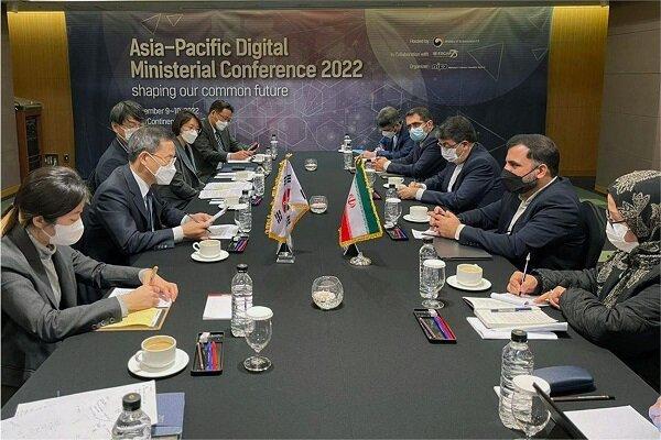 توسعه همکاری های دو جانبه بین ایران و کره جنوبی در حوزه ارتباطات
