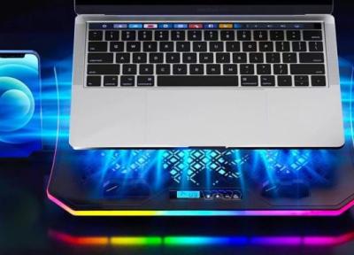 12 کول پد لپ تاپ با نورپردازی RGB؛ زیبا، باکیفیت و کاربردی