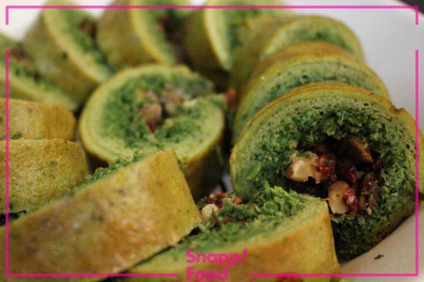 طرز تهیه رول کوکو سبزی طرز تهیه رول کوکو سبزی