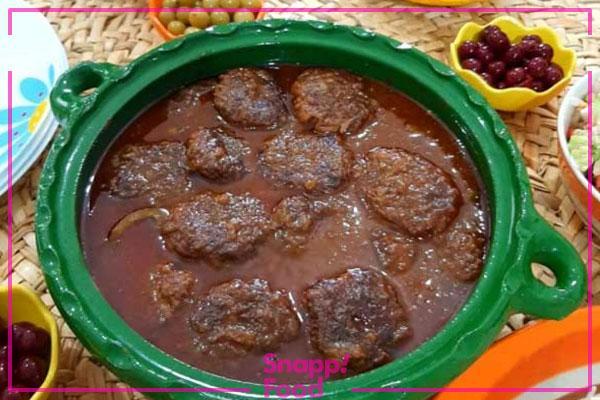 طرز تهیه گمج کباب رشتی به صورت مرحله به مرحله